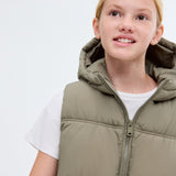 Mango outer vest luisa in Khaki - D1