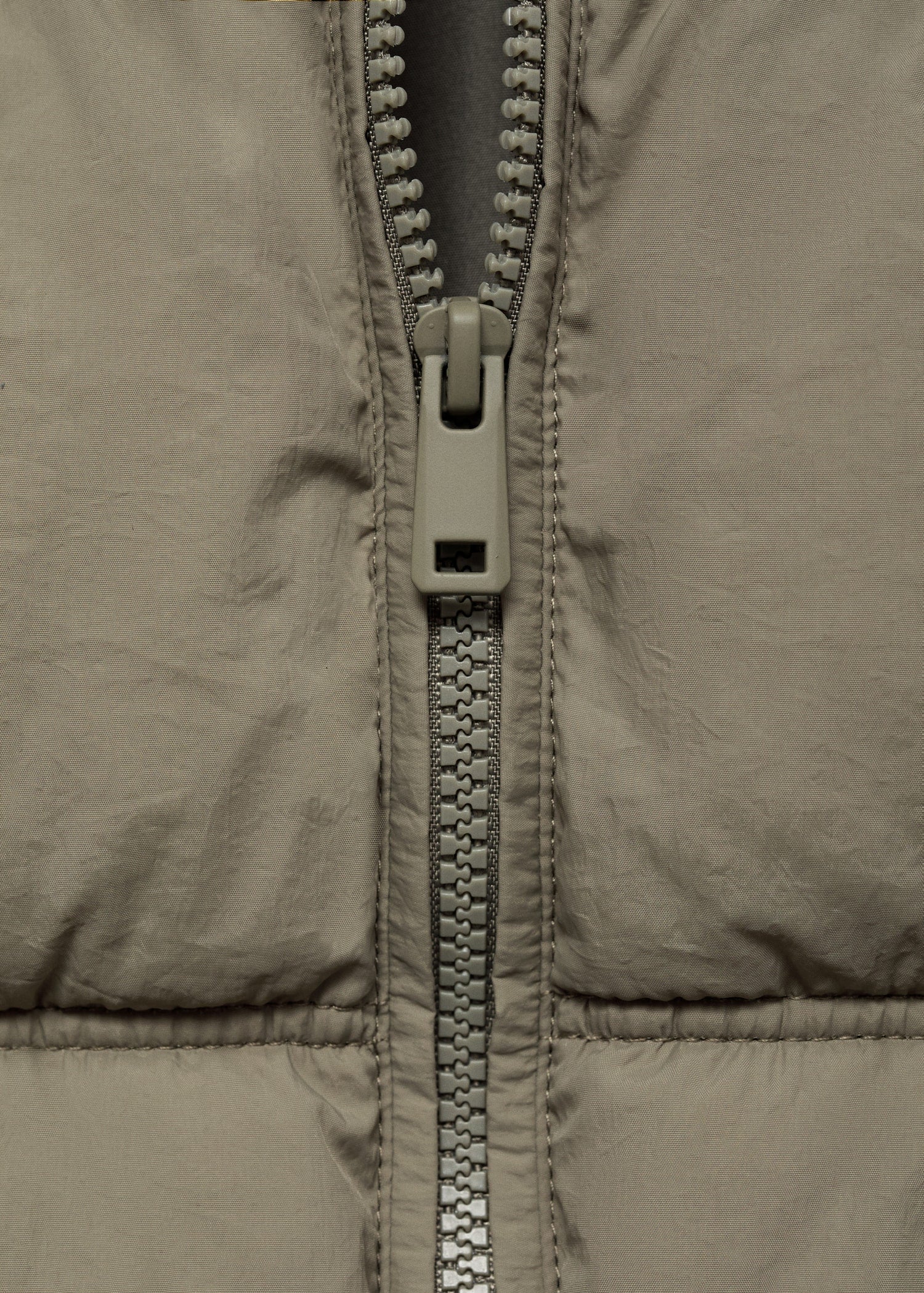 Mango outer vest luisa in Khaki - D8