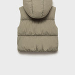 Mango outer vest luisa in Khaki - R