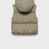 Mango outer vest luisa in Khaki - R