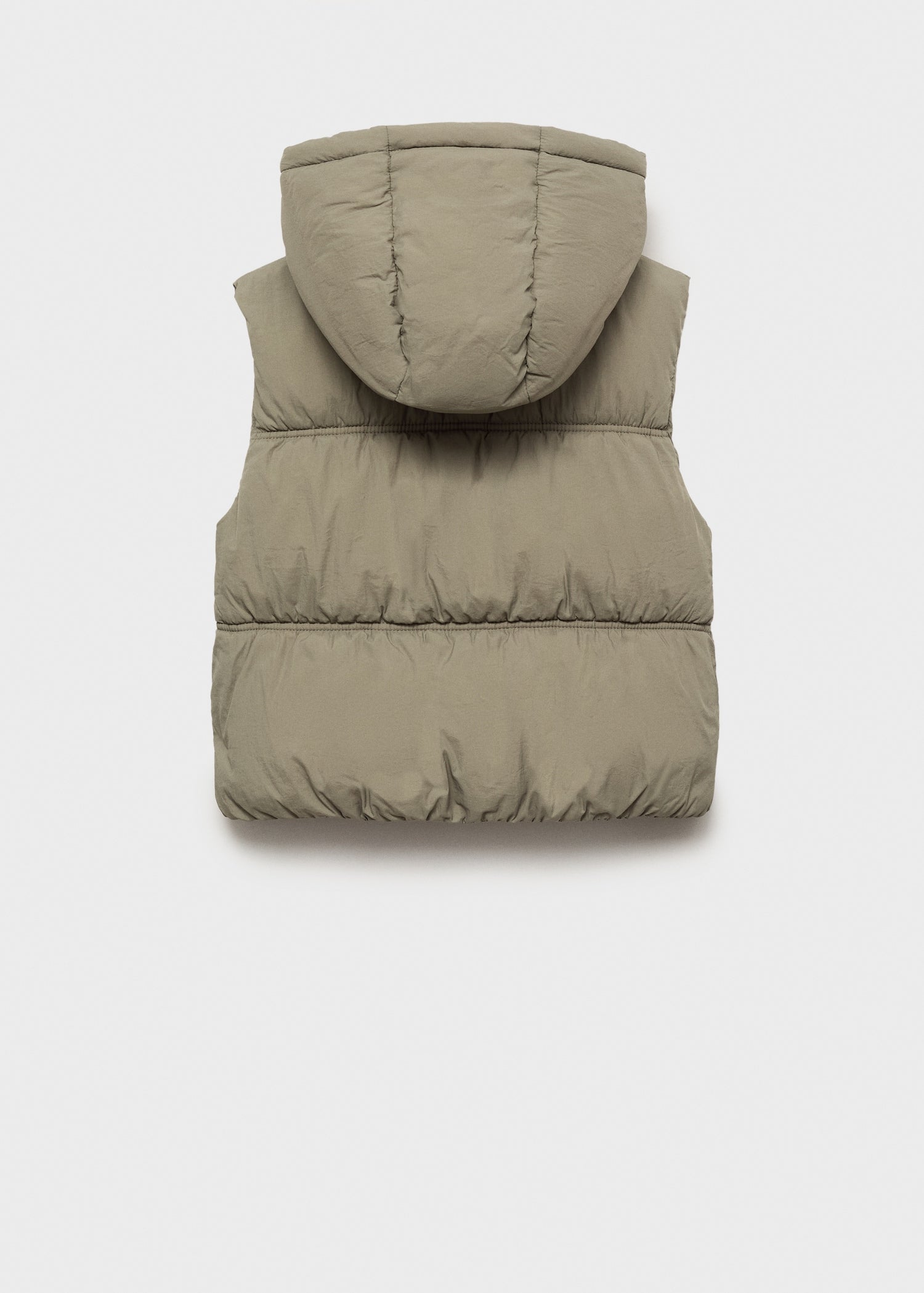 Mango outer vest luisa in Khaki - R