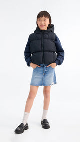 Mango outer vest luisa in Navy Blue - 99999999_01