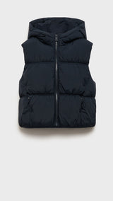 Mango outer vest luisa in Navy Blue - B