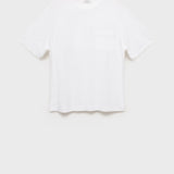 Mango t-shirt single in Off White - B