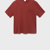 Mango t-shirt single in Cherry - B
