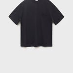 Mango t-shirt single in Black - B