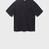 Mango t-shirt single in Black - B