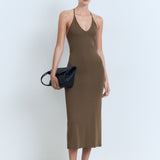 Mango dress bali in Khaki - 99999999_01