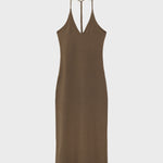 Mango dress bali in Khaki - B