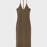 Mango dress bali in Khaki - B