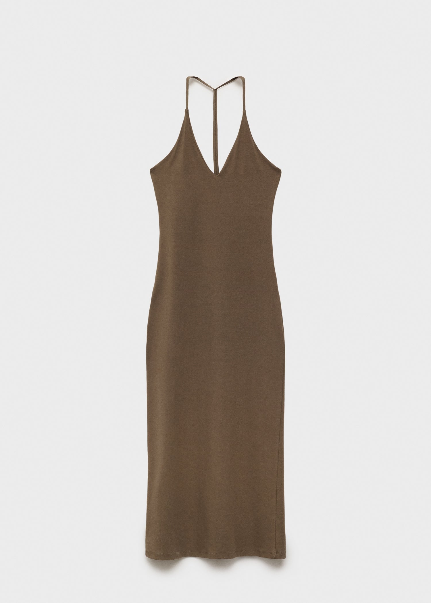 Mango dress bali in Khaki - B
