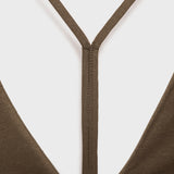 Mango dress bali in Khaki - D0