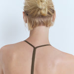 Mango dress bali in Khaki - D1