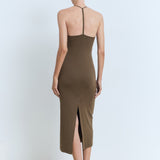 Mango dress bali in Khaki - R