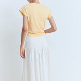 Mango sweater camin in Pastel Yellow - R