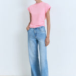 Mango sweater camin in Pastel Pink - 99999999_01