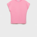 Mango sweater camin in Pastel Pink - B
