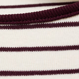 Mango t-shirt porta in Burgundy - D0