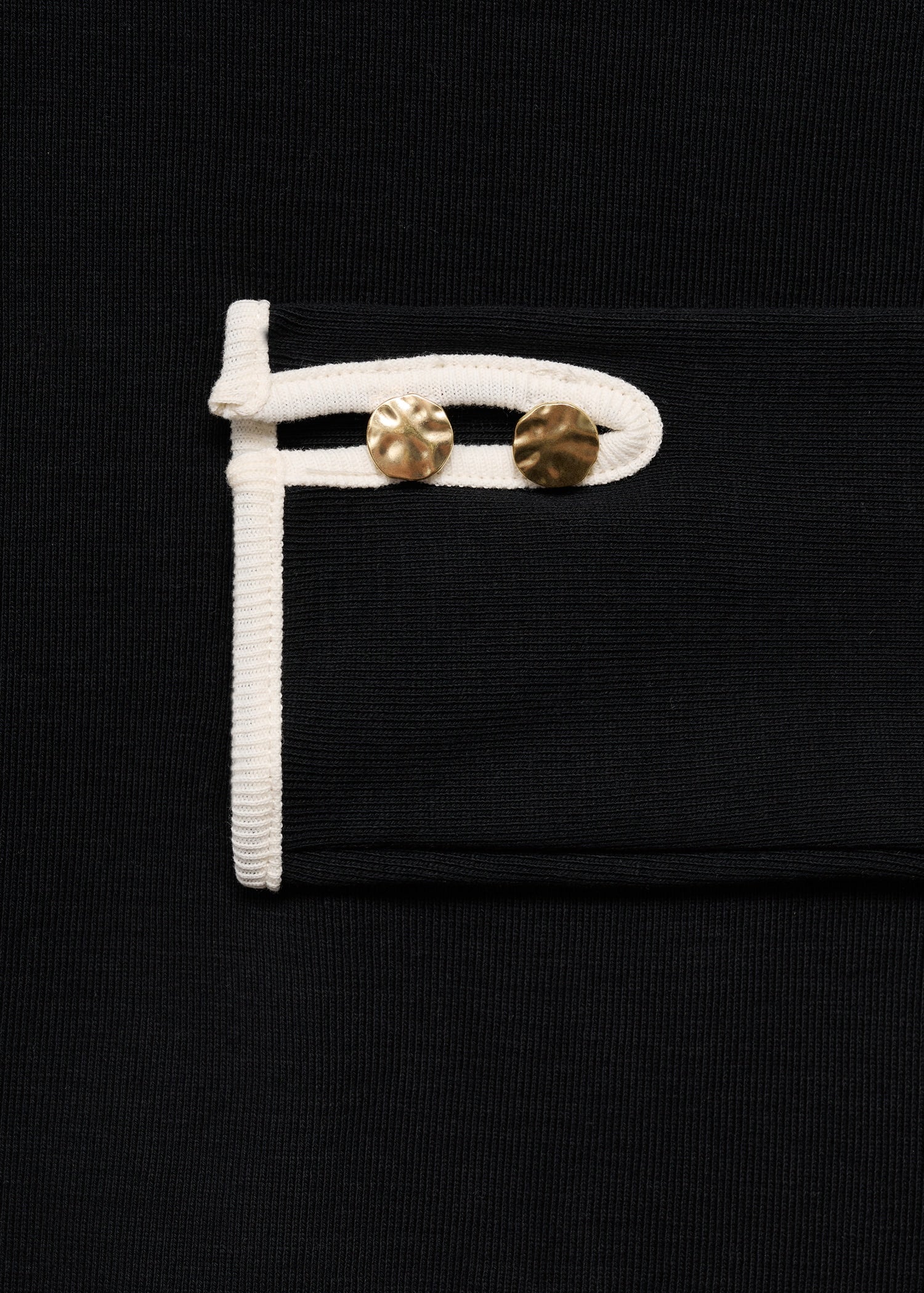 Mango t-shirt porta in Black - D0