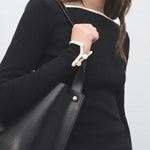 Mango t-shirt porta in Black - D6