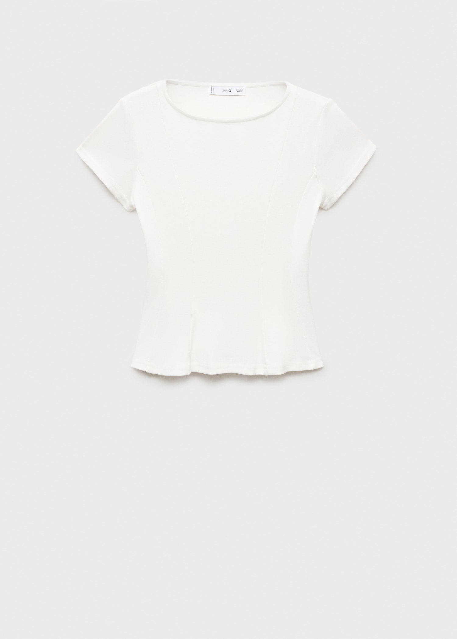 Mango t-shirt sandri in White - B