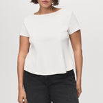 Mango t-shirt sandri in White - D5