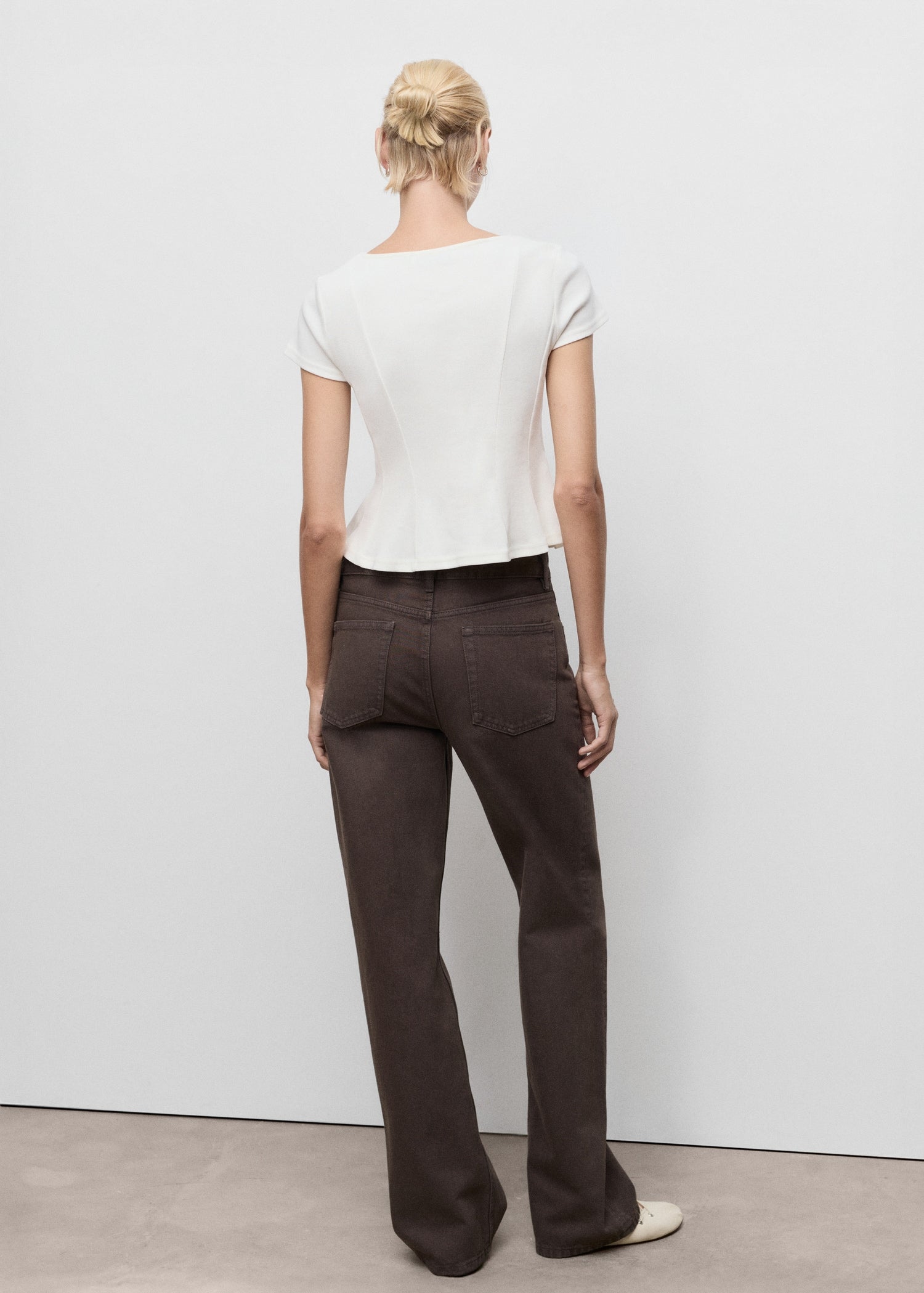 Mango t-shirt sandri in White - R