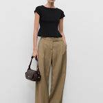 Mango t-shirt sandri in Black - 99999999_01