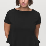 Mango t-shirt sandri in Black - D5