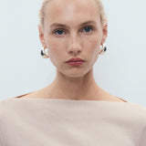 Mango t-shirt lilobar in Sand - D1