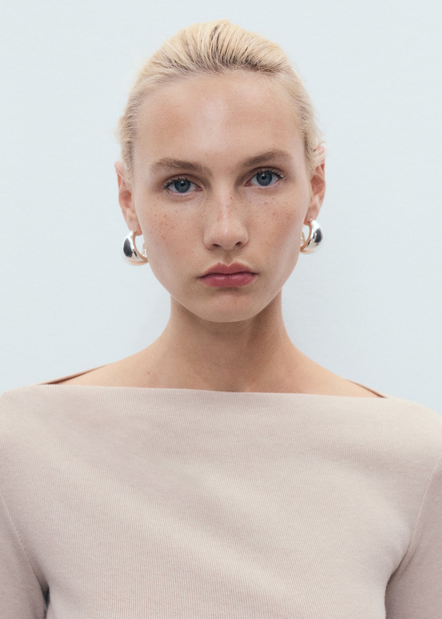 Mango t-shirt lilobar in Sand - D1