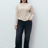 Mango t-shirt lilobar in Sand - D3