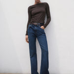 Mango t-shirt lilobar in Chocolate - 99999999_01