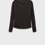 Mango t-shirt lilobar in Chocolate - B