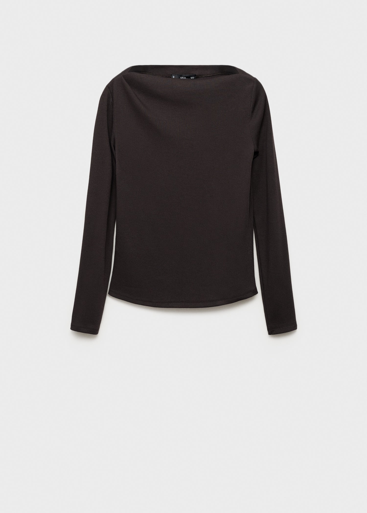 Mango t-shirt lilobar in Chocolate - B