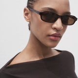 Mango t-shirt lilobar in Chocolate - D1