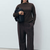 Mango t-shirt lilobar in Chocolate - D3