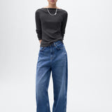 Mango t-shirt lilobar in Anthracite - 99999999_01