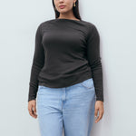 Mango t-shirt lilobar in Anthracite - D5