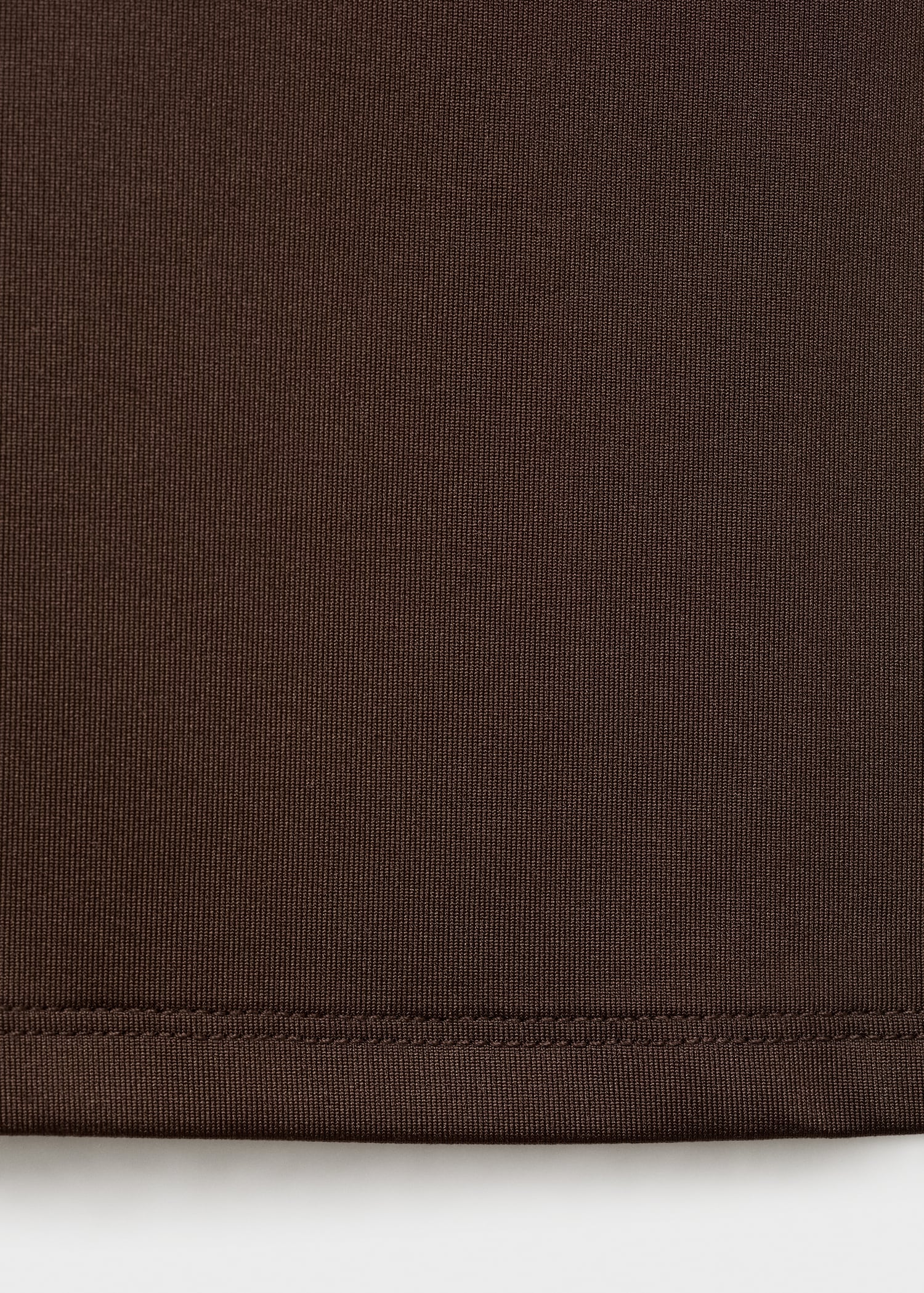 Mango t-shirt gala in Brown - D0