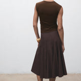 Mango t-shirt gala in Brown - R