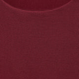 Mango t-shirt gala in Burgundy - D0