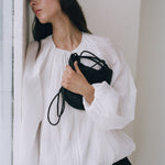 Mango crossbody bag platino in Black - 99999999_01