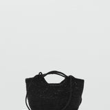 Mango crossbody bag platino in Black - B