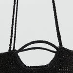 Mango crossbody bag platino in Black - D1