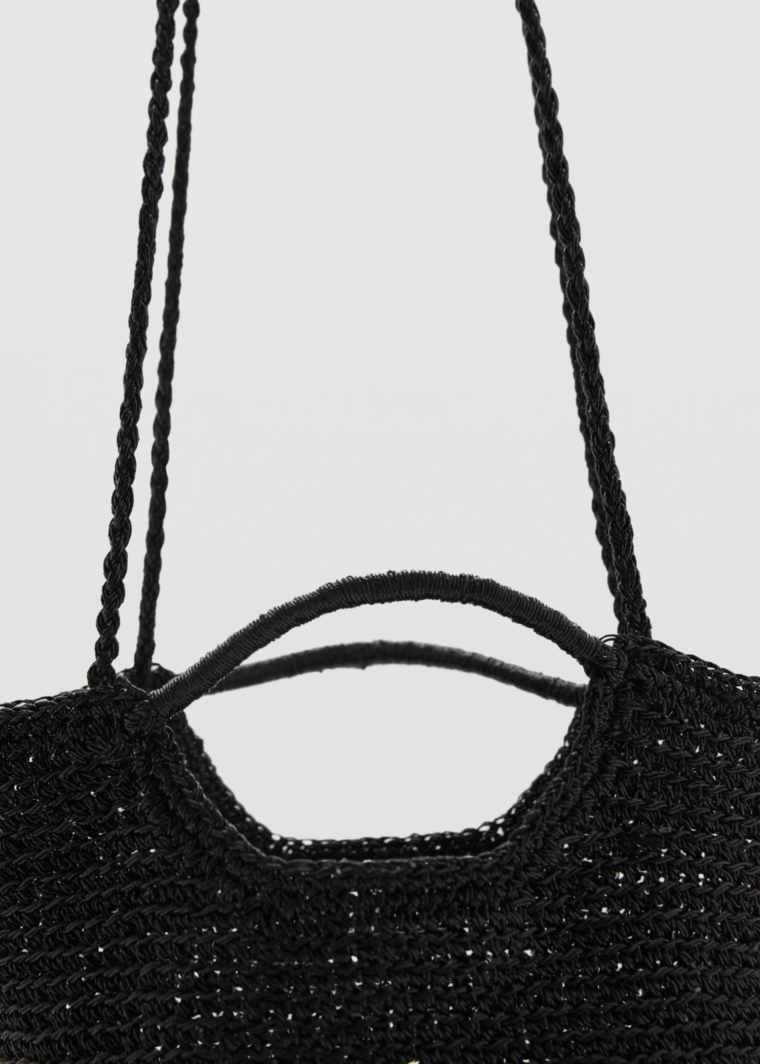 Mango crossbody bag platino in Black - D1