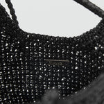 Mango crossbody bag platino in Black - D2