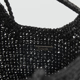 Mango crossbody bag platino in Black - D2