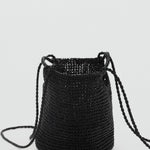 Mango crossbody bag platino in Black - D3