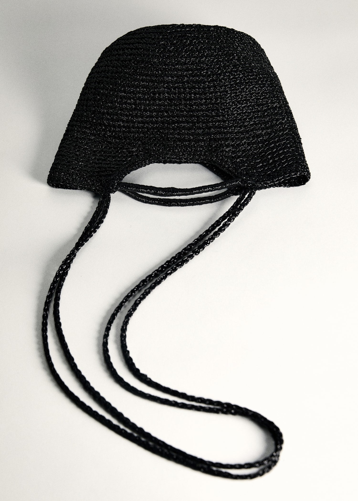 Mango crossbody bag platino in Black - D5